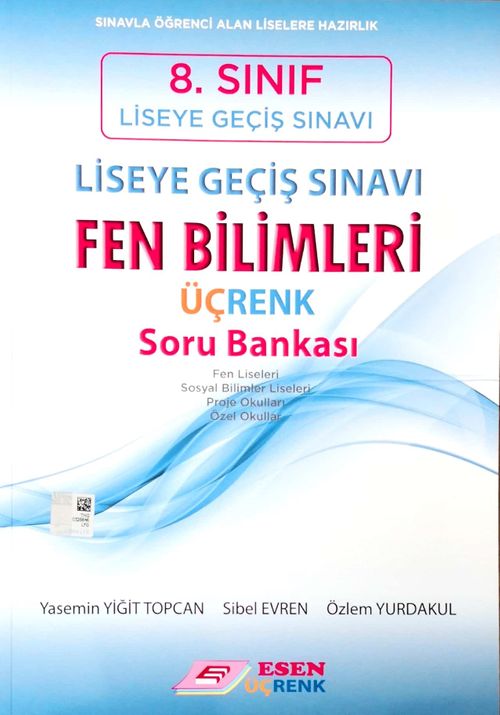 8.Sınıf Liseye Geçiş Sınavı Fen Bilimleri Üçrenk Soru Bankası