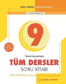 9. Sınıf Temel Kavramlarla Tüm Dersler Soru Kitabı 