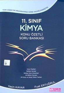 11. Sınıf Kimya Konu Özetli Soru Bankası