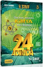 9. Sınıf Kimya 24 Adımda Özel Konu Anlatımlı Soru Bankası