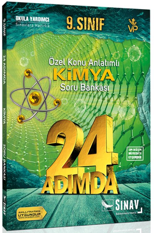 9. Sınıf Kimya 24 Adımda Özel Konu Anlatımlı Soru Bankası