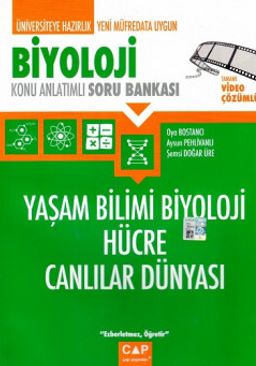 Biyoloji Yaşam Bilimi Biyoloji Hücre Canlıların Dünyası Konu Anlatımlı Soru Bankası