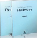 Türk Dili Araştırmaları Yıllığı Belleten 2005 / 1-2