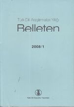 Türk Dili Araştırmaları Yıllığı Belleten 2008 / 1