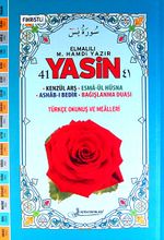 41 Yasin Fihristli - Türkçe Okunuş ve Mealleri Kod:F031 (Ciltli - Rahle Boy)