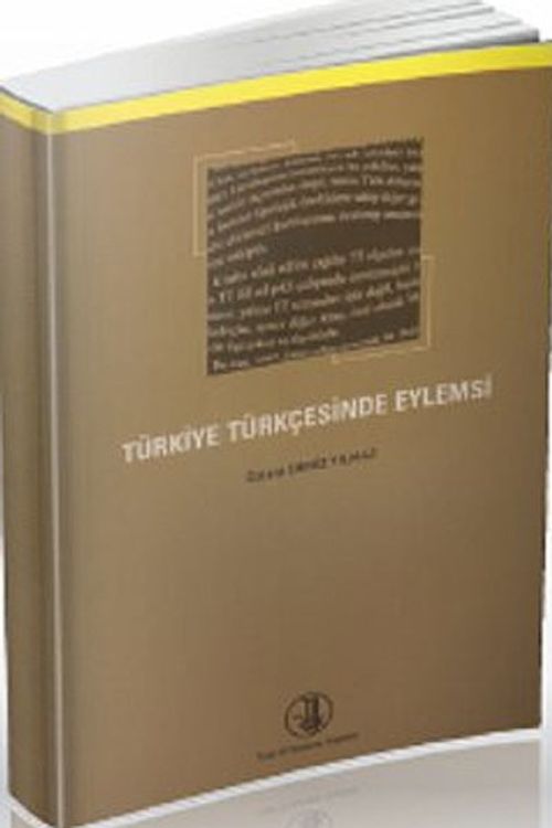 Türkiye Türkçesinde Eylemsi