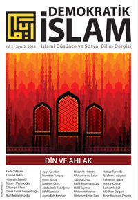 Demokratik İslam İslami Düşünce ve Sosyal Bilim Dergisi Yıl:2 Sayı:2  2018