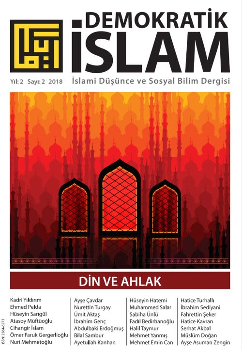 Demokratik İslam İslami Düşünce ve Sosyal Bilim Dergisi Yıl:2 Sayı:2  2018