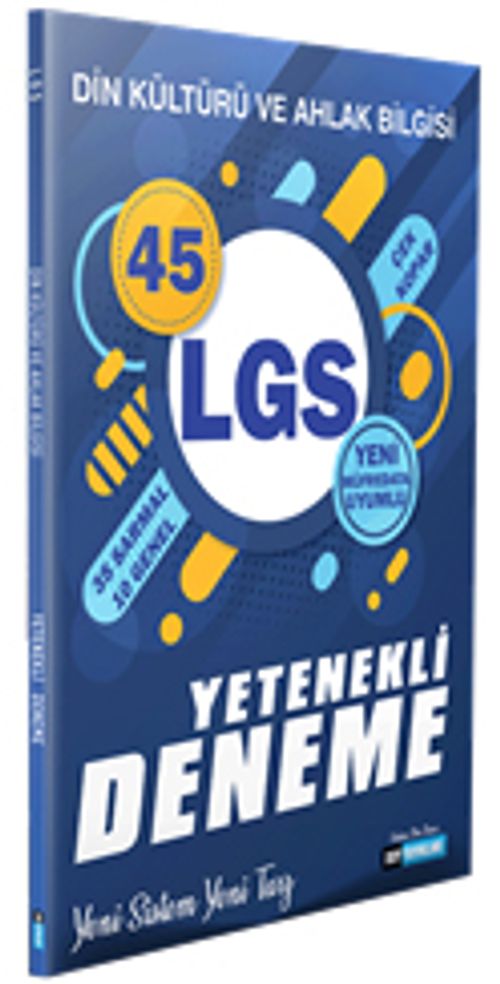 8. Sınıf LGS Din Kültürü ve Ahlak Bilgisi Yetenekli 45 Deneme