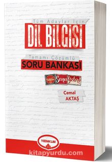 Tüm Adaylar İçin Dil Bilgisi Tamamı Çözümlü Soru Bankası - Cemal Aktaş