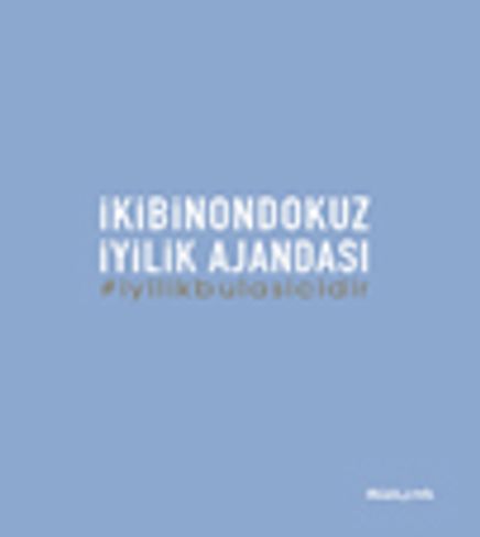 Ayşe Arman İyilik Ajandası 2019 (Mavi Düz-Büyük Boy)