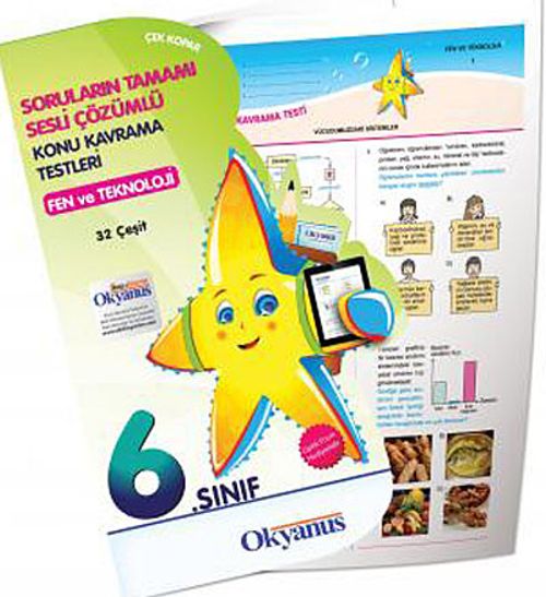 6.Sınıf Fen ve Teknoloji Konu Kavrama Testi 32 Çeşit