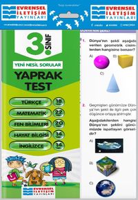 3. Sınıf Tüm Dersler Yaprak Testler   