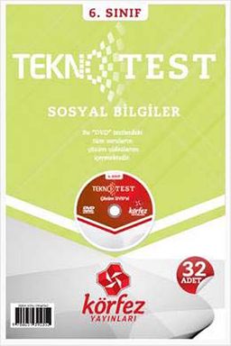 6. Sınıf Sosyal Bilgiler Tekno Test (Çözüm Dvd'li)