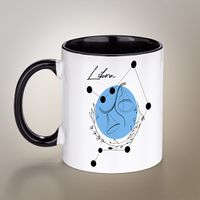 Porselen Kupa - Burçlar Serisi - Terazi