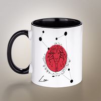 Porselen Kupa - Burçlar Serisi - Aslan