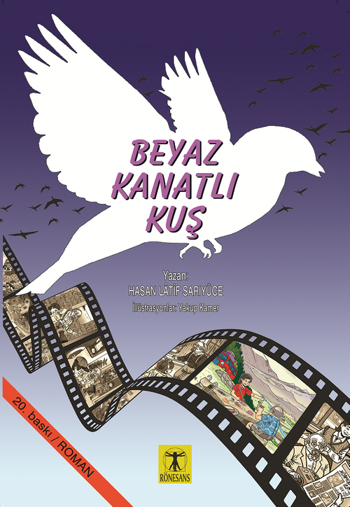 Beyaz kanatlı Kuş