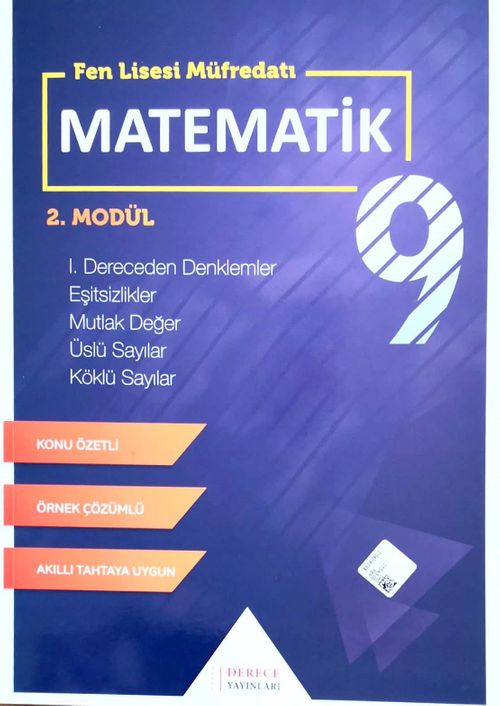 9. Sınıf Matematik 2. Modül