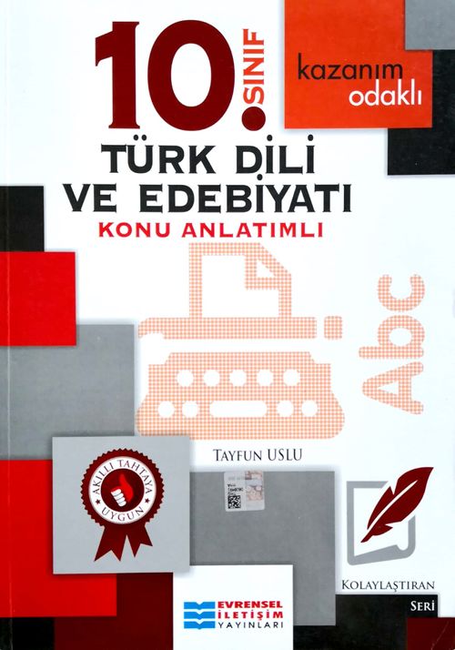 10. Sınıf Türk Dili Ve Edebiyatı Kazanım Odaklı Konu Anlatımlı