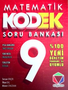 9. Sınıf Kodek Matematik Soru Bankası