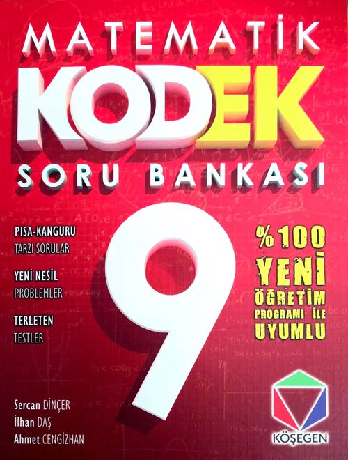 9. Sınıf Kodek Matematik Soru Bankası
