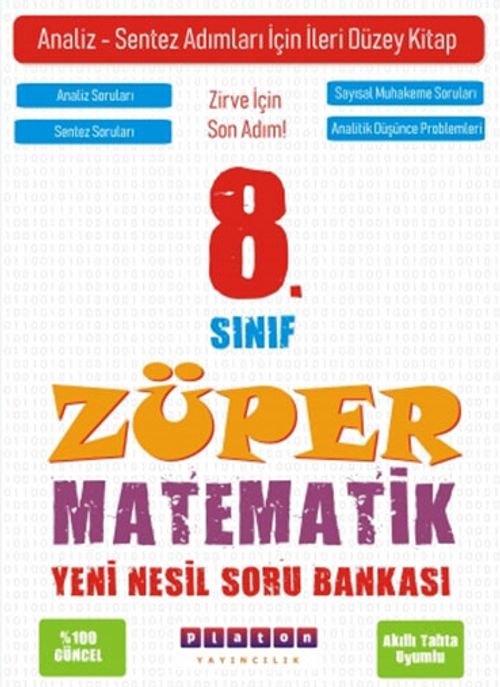 8. Sınıf Züper Matematik Soru Bankası