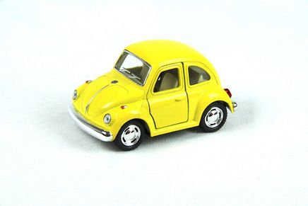 Çek Bırak 4inch 1967 Volkswagen Classical Beetle (Sarı) KT4026D(6560)