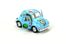 Kinsmart 1967 Volkswagen Classical Beetle 10 cm Metal Çek Bırak Araba Mavi Şeker Desenli</span>