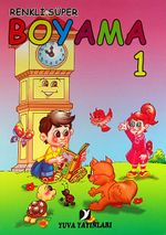 Renkli Süper Boyama (10 Kitap Takım)