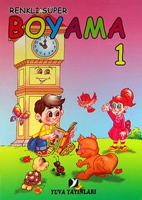 Renkli Süper Boyama (10 Kitap Takım)