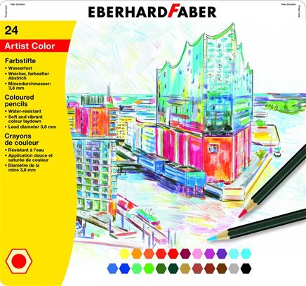 Eberhard-Faber Coloured Pencils Artist Color 24