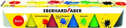 Eberhard-Faber School Tempera 6x25ml Set Basic