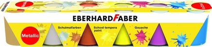 Eberhard-Faber School Tempera 6x25ml Set Metallic