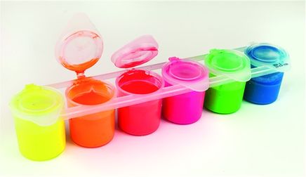 Eberhard-Faber School Tempera 6x25 ml Set Neon