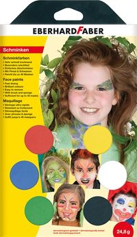 Eberhard-Faber Yüz Boyası 6 Renk Party