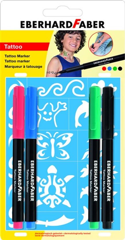 Eberhard-Faber Tattoo Marker 4 (Blisterli)
