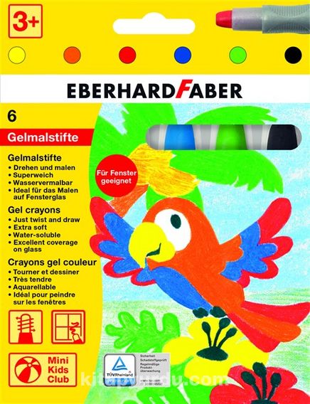Eberhard-FaberGel Pastel Basic 6 Renk