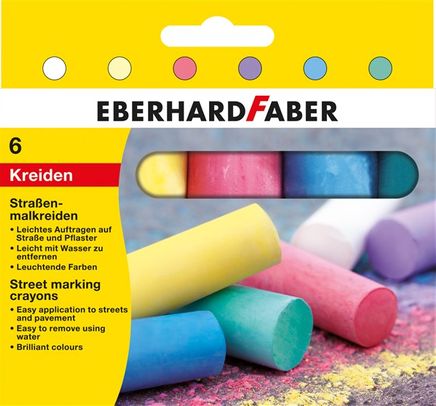 Eberhard-Faber Sokak İşaretleme Pasteli 6 Renk