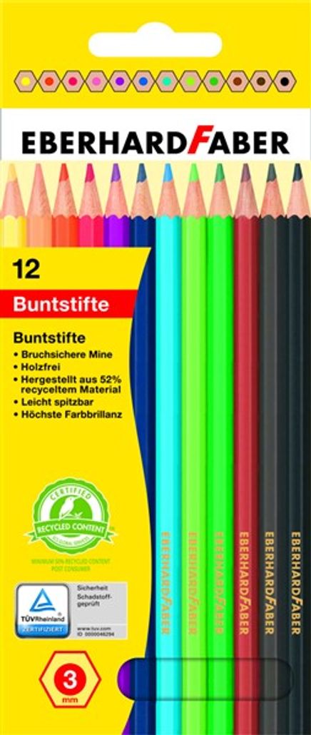 Eberhard-Faber Kuruboya Kalem Plastik Kutu Set 3mm mine - 16 + 3 Parça