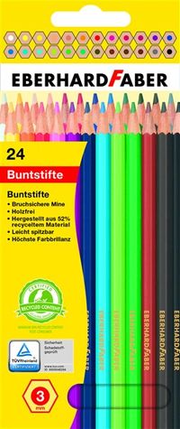 Eberhard-Faber 24'lü Kuruboya Kalemi 3mm mine - Metal Kutu