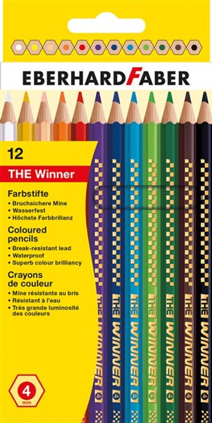 Eberhard-Faber 12'li THE Winner Kuruboya Kalemi 4mm mine