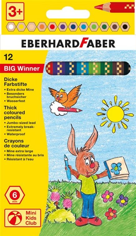 Eberhard-Faber 12’li BIG Winner Kuruboya Kalemi 6mm Mine