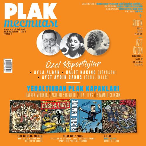 Plak Mecmuası Sayı: 4 Kasım-Aralık-Ocak  2018