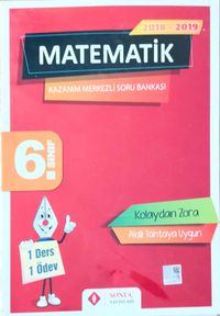6. Sınıf Matematik Kazanım Merkezli Soru Bankası 