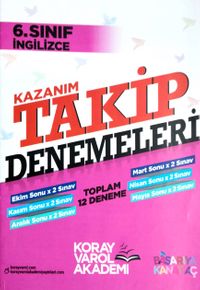 6. Sınıf İngilizce Kazanım Takip Denemeleri