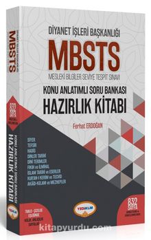 Diyanet İşleri Başkanlığı Mbsts (Mesleki Bilgiler Seviye Tespit Sınavı ) Konu Anlatımlı Soru Bankası Hazırlık Kitabı