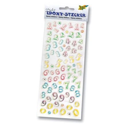 Folia Epoksi Reçine Stiker Set10