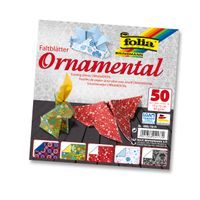 Folia Katlanır Kağıt 80 G 15X15Cm 50 Y 5 Motif Süs