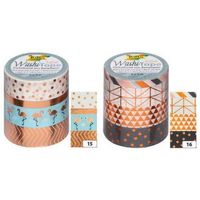 Folia Washi Tape 5 Li Set Gül