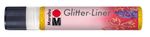Marabu Glitter Lier 1X25Ml Glitter-Ruby